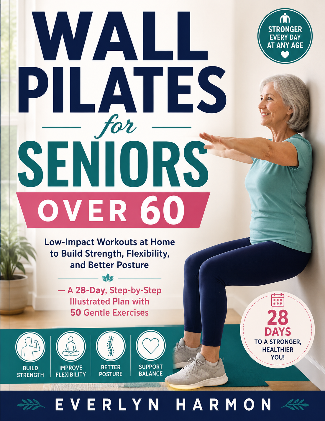 Wall Pilates for Seniors Over 60